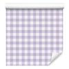 Wallpaper Fabric Pattern White, Light Gray and Lavender 50x1000