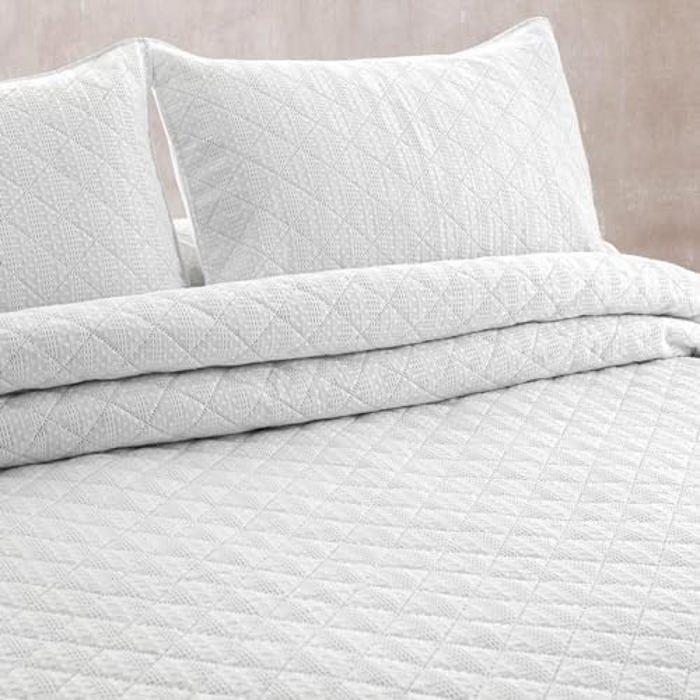 Couvre-lit - PIERRE CARDIN - EGNA - 235 X 270 Cm - 100% Microfibre - Toucher Soie
