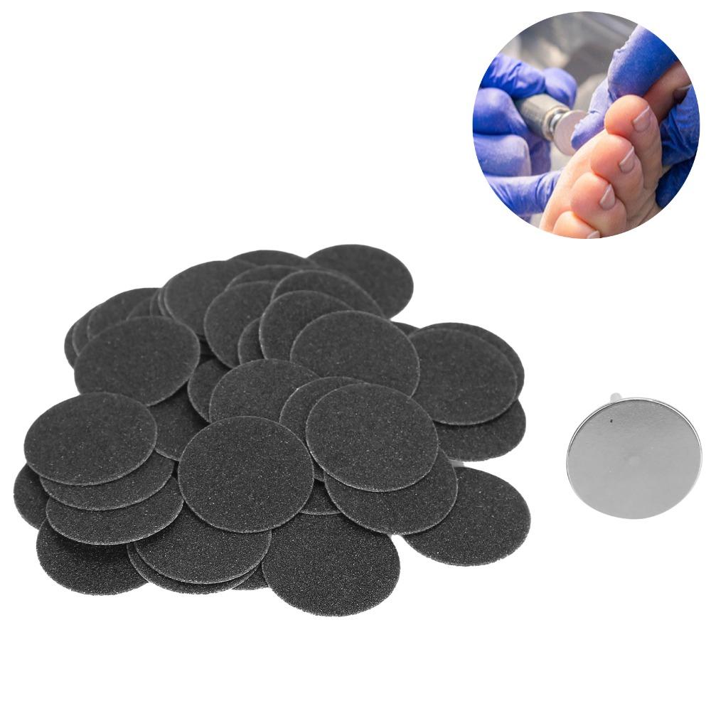50pcs Replacement Accessory Pedicure Tool Sandpaper Discs Dead Skin Removal
