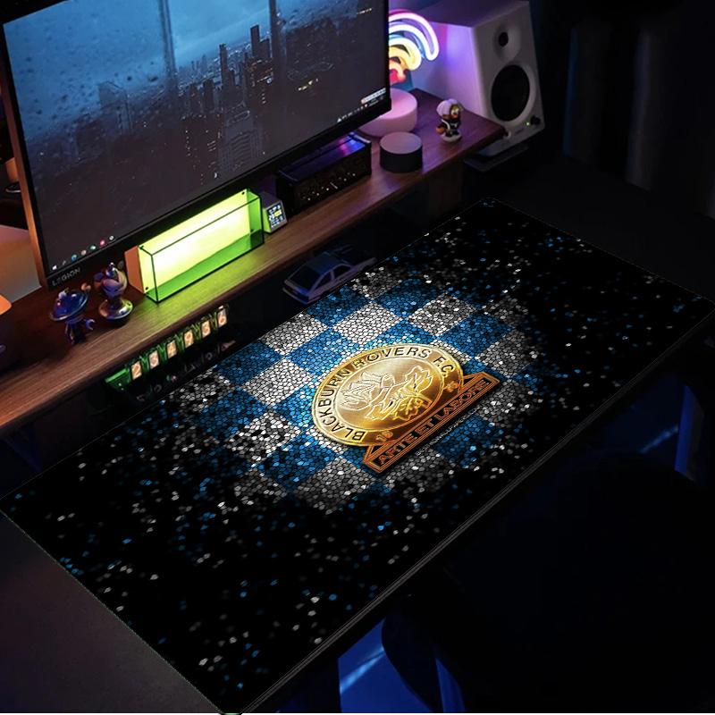 Blackburn-Rovers Crest Mouse Pad, Rubber Base, Mouse Pad for Gamers and Office Use, Gaming Desk , Easy To Clean Mat Christmas fan gifts