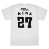 [Official] 2D COSPA Girls Band Cry Nina Iseri's "Futoko" Dry T-Shirt WHITE M Size