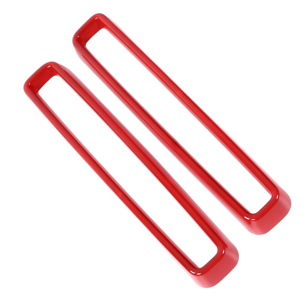 2 Pcs Front Grille Cover Trim Car Adaptations Replacement for     2015‑2021