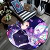 Cartoon Print Round Area Rug,Carpet Rug for Living Room Bedroom Sofa Playroom Decor,Non-slip Floor Mat