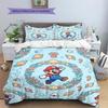 Mario Retro Duvet Cover & Pillowcases, Mario Fan Nostalgic Bedding, Perfect Gift.chl