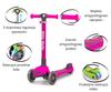 MILLY MALLY 2999 Roller SCOOTER Boogie pink