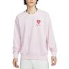 Nike Sportswear FW25 Fashion Minimalist Crewneck Sweatshirt Men Sweatshirt Pink IB8233663
