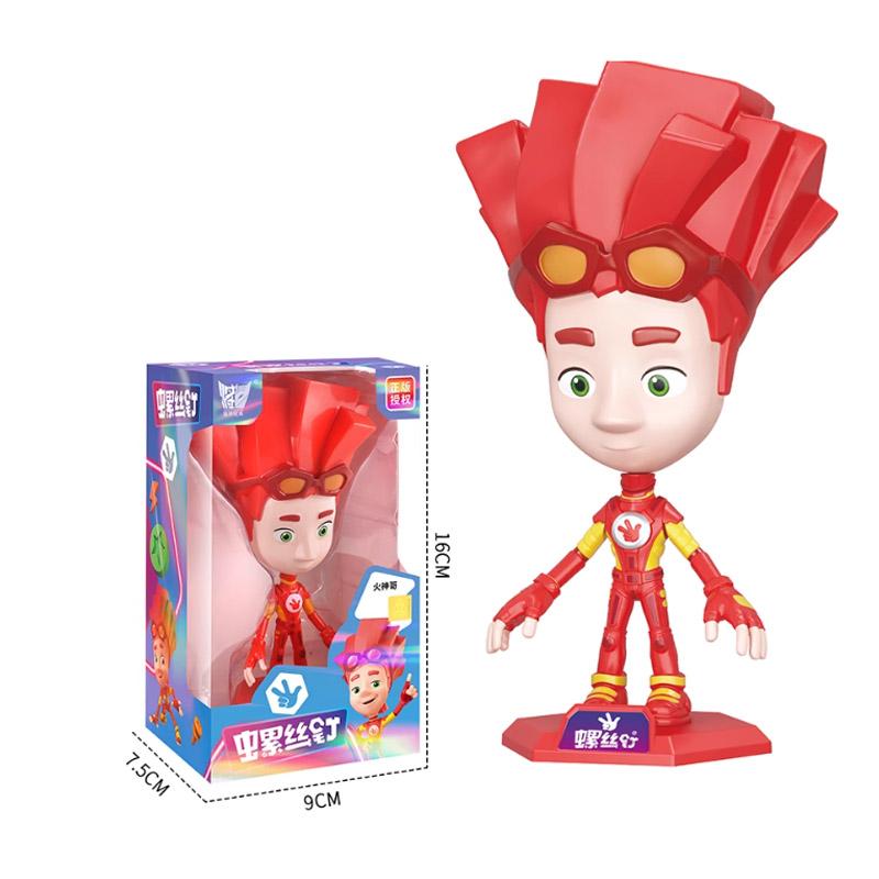 I Fixies Bambola Cartone Animato Noliks Dio del Fuoco Fratello Carina Action Figure Giocattoli Trasformabili Ornamento da Tavolo Modello Regali di Compleanno per Bambini