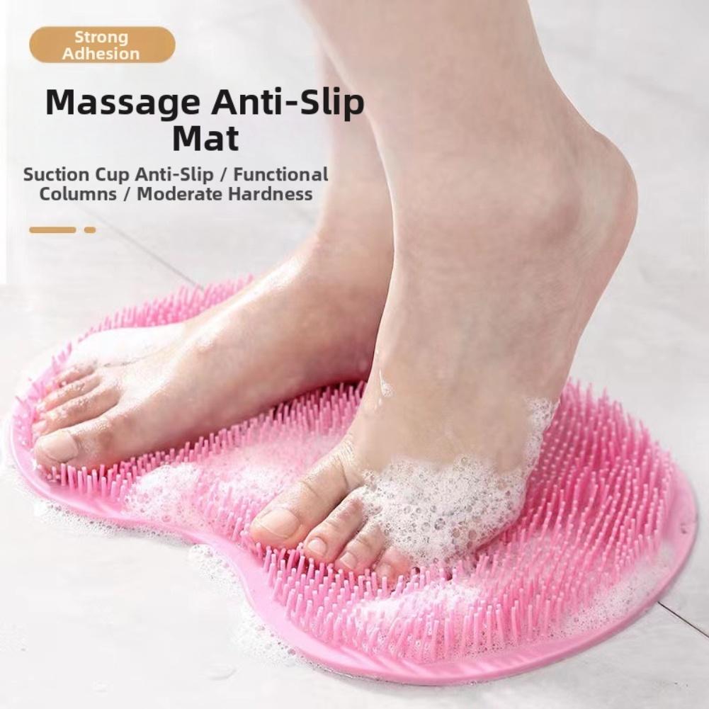 Foot Scrubber Mat Back Scrubber Shower Scrubber Upgraded Slip Suction Cups
