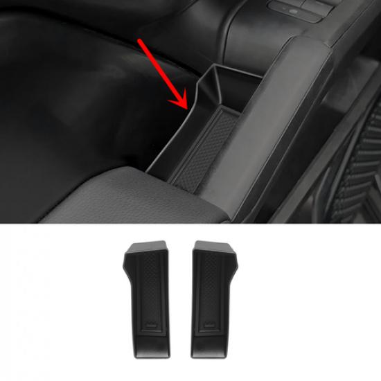2pcs Front Door Side Storage Box Armrest Container For Toyota Tacoma 2024 2025