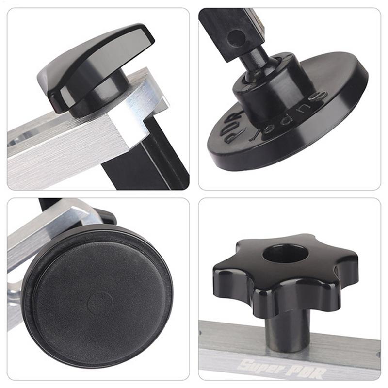 Kit Tiradenti Senza Verniciatura per Lamiera Kit Tiradenti a Ponte Strumento di Riparazione Ammaccature per Automobili, Frigoriferi, Motociclette,