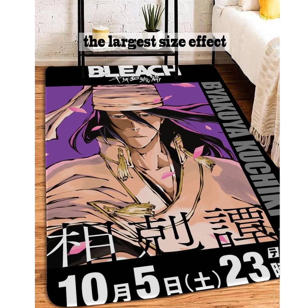 1PC Anime Figure Bleach Bathroom Mat Kids Room Bedroom Decoration Balcony Anti-Slip Doormat Living Room Welcome Rug