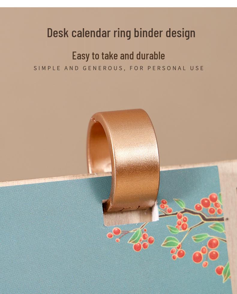 2026 Desk Calendar: Multifunctional Wooden Stand with Pen Holder & Self-Discipline Planner - Exquisite Gift Set, Customizable