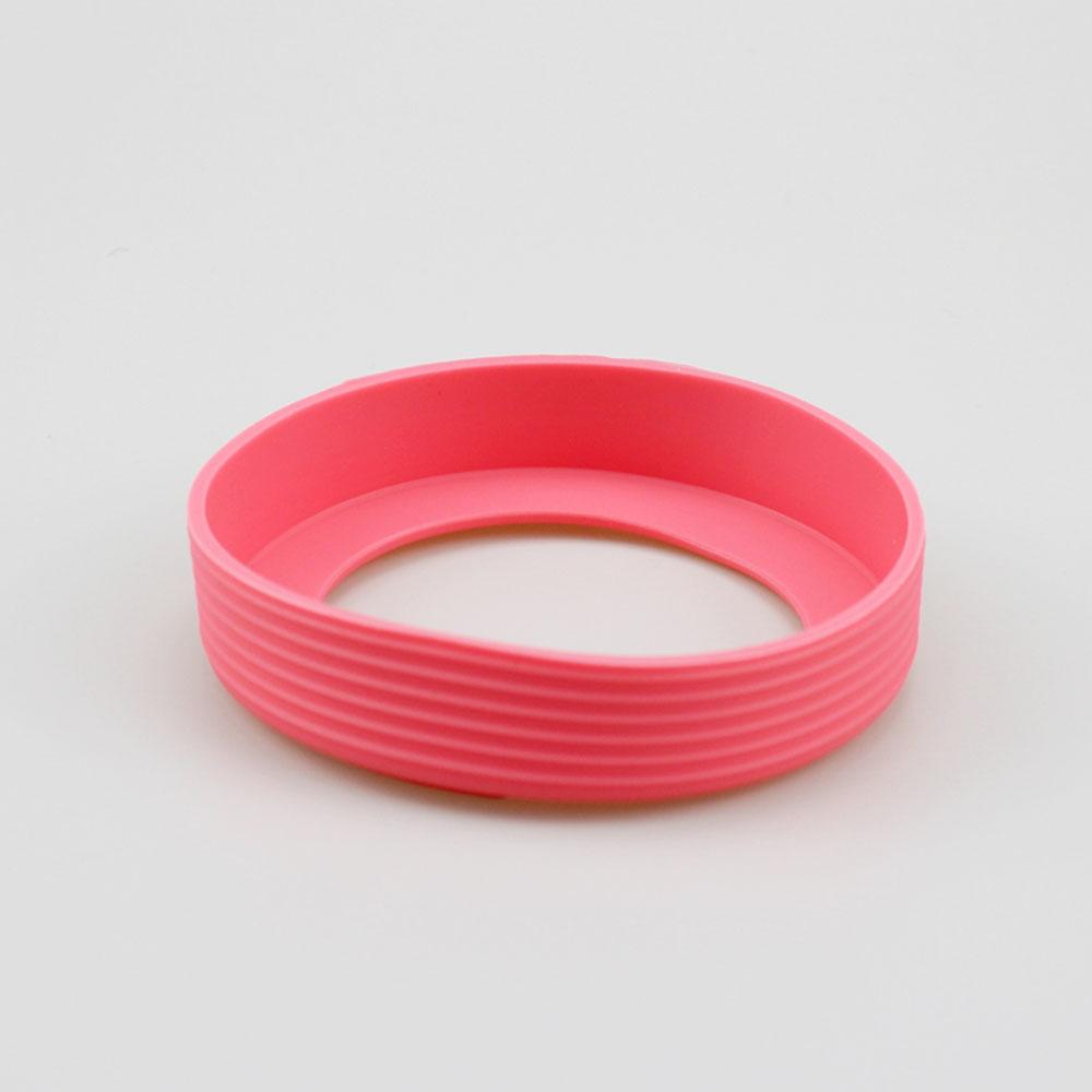 Silicone world 7.8CM Silicone Cup Sleeve Water Cup Mat Sheath Bottom Ring Wear Resistant Shatter Resistant Bottom Cover Coaster