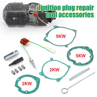 Kit de 13 pièces/Ensemble de joints d'air diesel pour voiture et kit de bougies de préchauffage en céramique pour chauffage de parking diesel chinois 12V 2KW-8KW Kit de bougies d'allumage