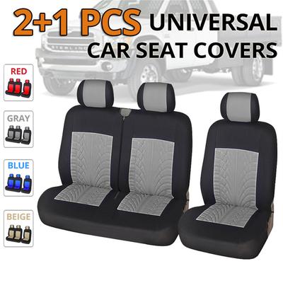 Capas de Assento Universais 2+1 Capas Protetoras para Assentos de Carro para Transporter/Van,Universa
