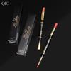 QIC Lipstick, Lip Liner, Double-head Two-in-one Live Makeup, Rotating Lip Liner, Hook-up Lipstick.