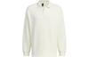 Heavy French Terry Polo Shirt Polo Shirt Unisex Ecru IT3973