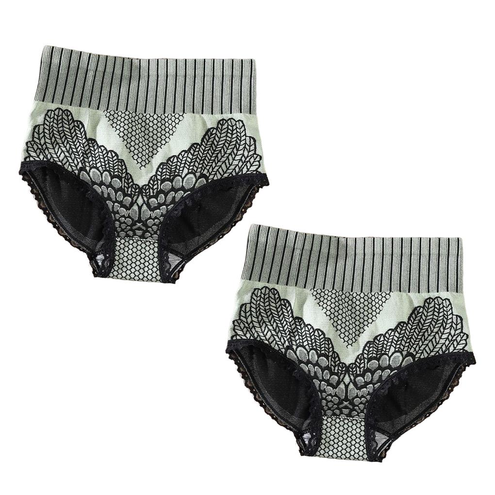 

2pcs Women s Underwear Body Shaping Pant Portable Hip-lifting Panty Shapewear Lace Underpants Good Elasticity Female l