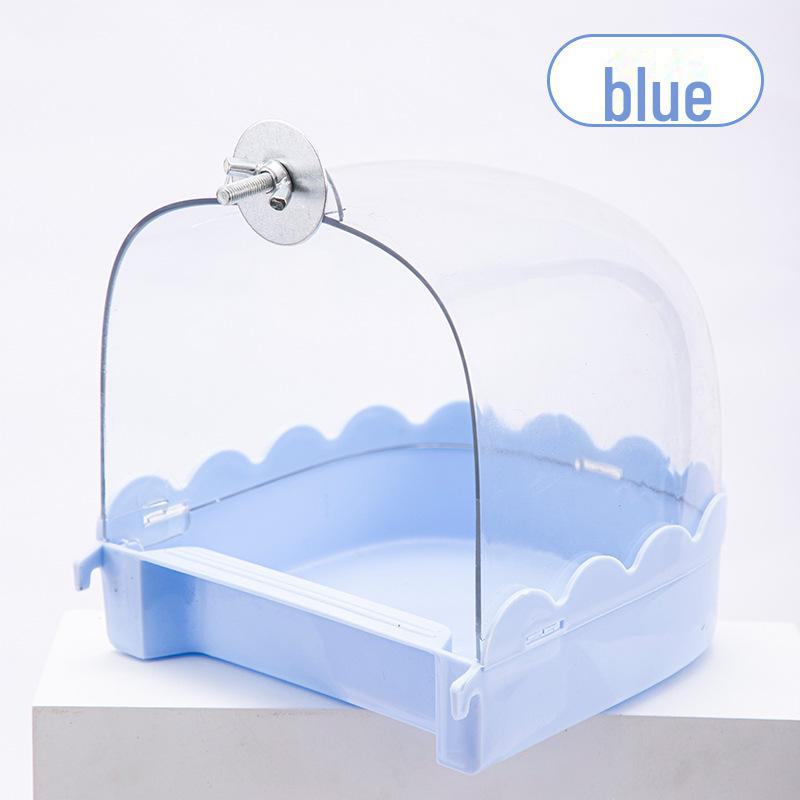 Parrot Bathtub: Tiger Skin Jade, Peony Design & More for Small Birds.