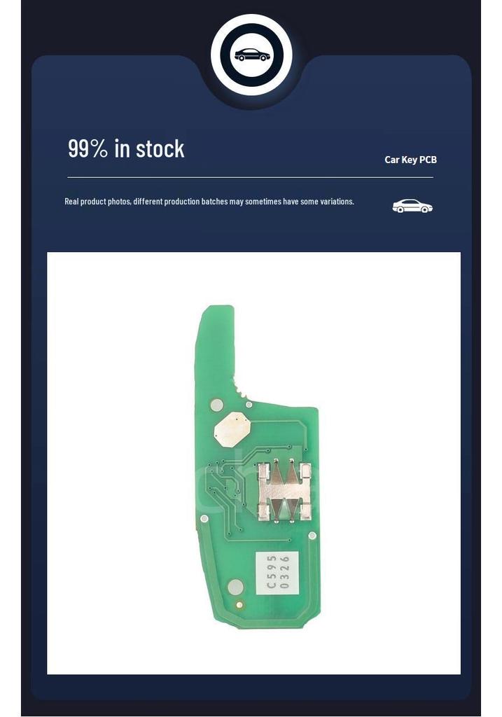 Buick, Opel, Vauxhall, Chevrolet Remote Key Circuit Board 315/433MHz ID46