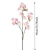 Green Leaves Faux Sakura Flower Branch Real Touch Simulation Floral Fake Flower  Mother's Day Gift
