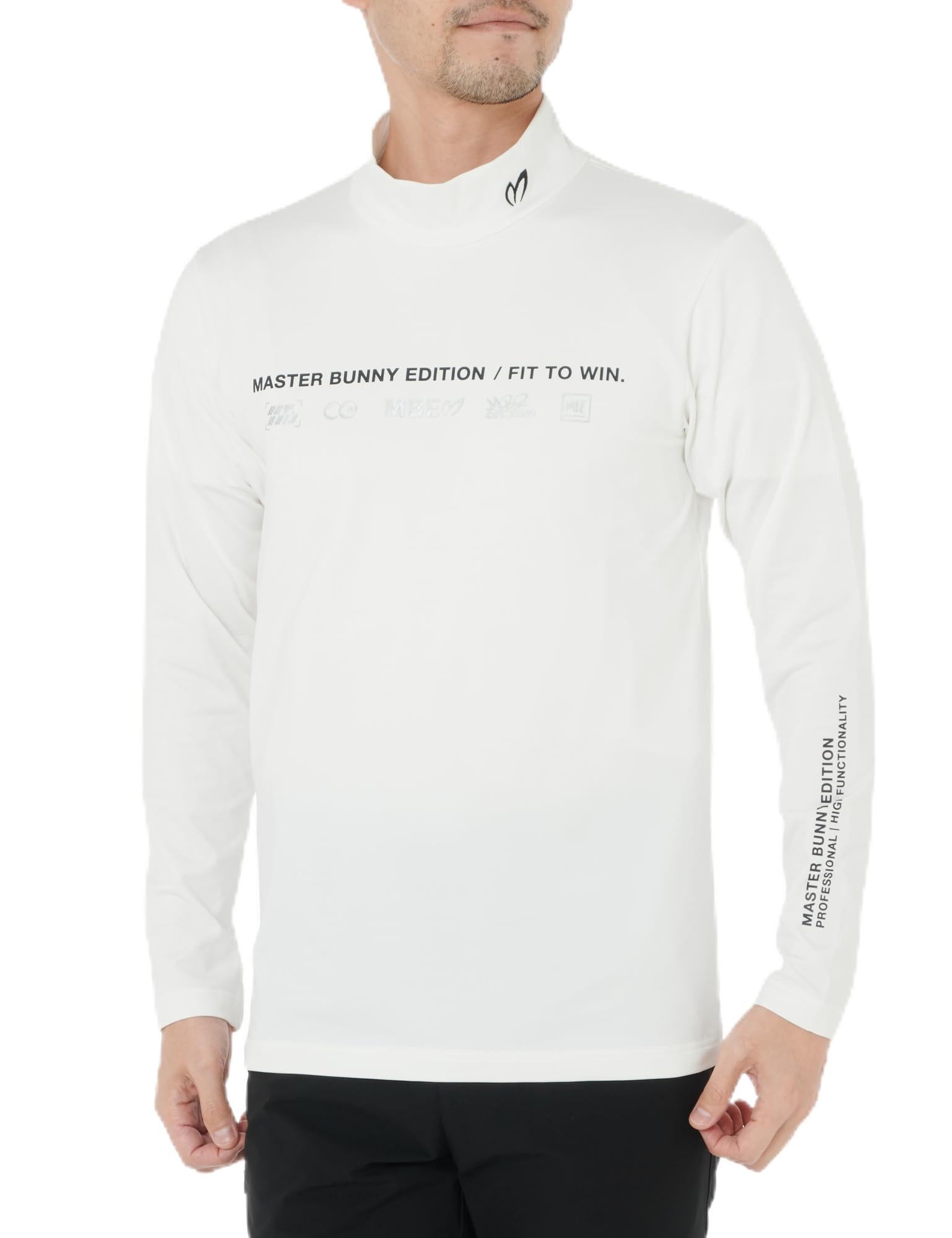 

Master Bunny Long Sleeve High Neck Shirt Nylon Bear Golf Undershirt 7 Men s (Stretch Jersey) / / 758-4266107 030_White [3L]