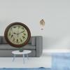Elegant Birdsong Wall Clock And Nordic Metal Sculpture for Dining Room Table Party Home Decoration