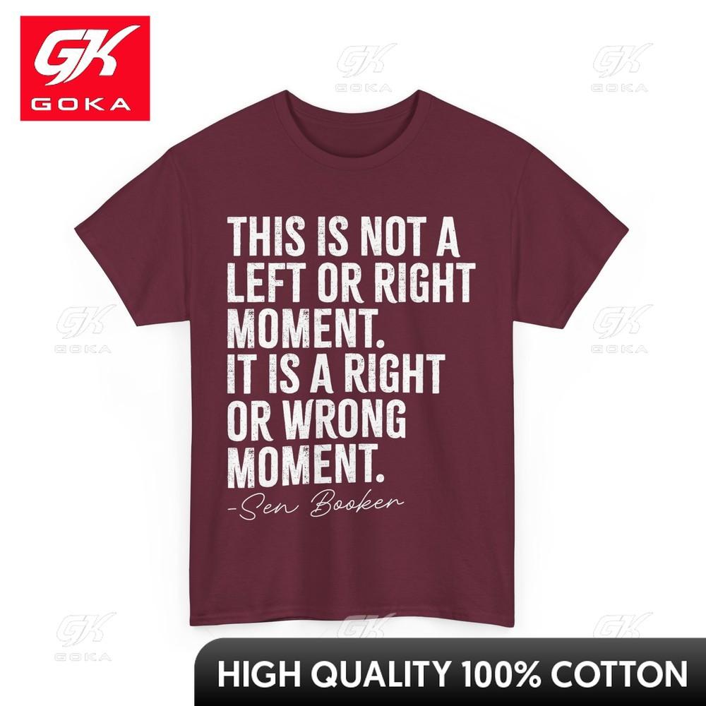 This Is Not A Left or Right MoUnisext Its A Right or Wrong MoUnisext Vintage Kawaii Cotton Fabric Graphic Tee Summer Casual S