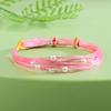 Dragon Boat Festival Five-Color Pearl Knot Bracelet - Hand-Woven Silk Longevity Gift