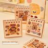 2026 Year Cartoon Capibara Desktop Mini Desk Calendar Planner Desktop Decoration Office Stationery