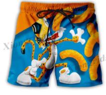 2025 3D printed shorts, high quality beach shorts, men s summer jelly shorts S