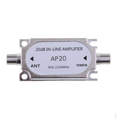 20Db Gain Inline Amplifier 950-2150MHZ AP20 Silver