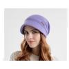 Velvet, Stacked Hat, Female, Outdoor, Warm, Hooded Hat, Ear Protection Hat
