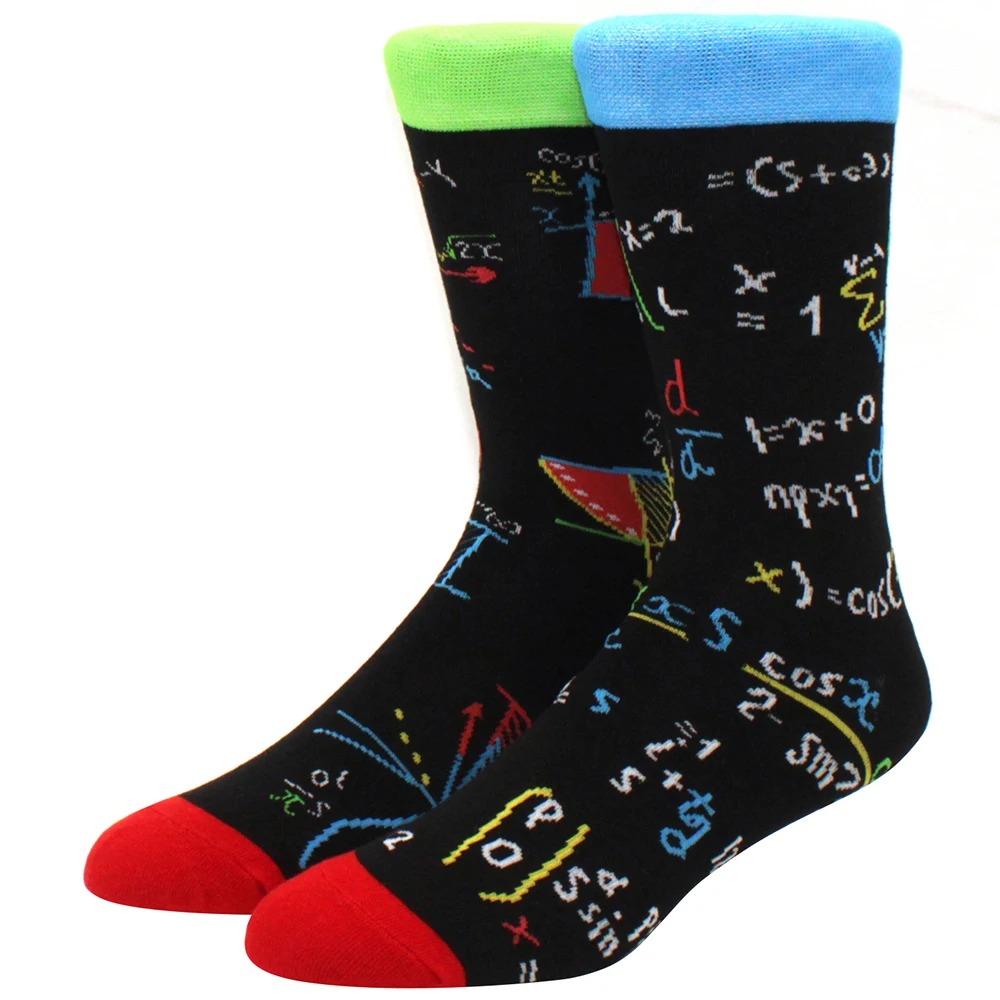 Herren Damen Socken Kreative AB Asymmetrische Baumwollsocken Mode Persönlichkeit Trend Cartoon Paar Lustige Socken Täglich Große Größe Socken