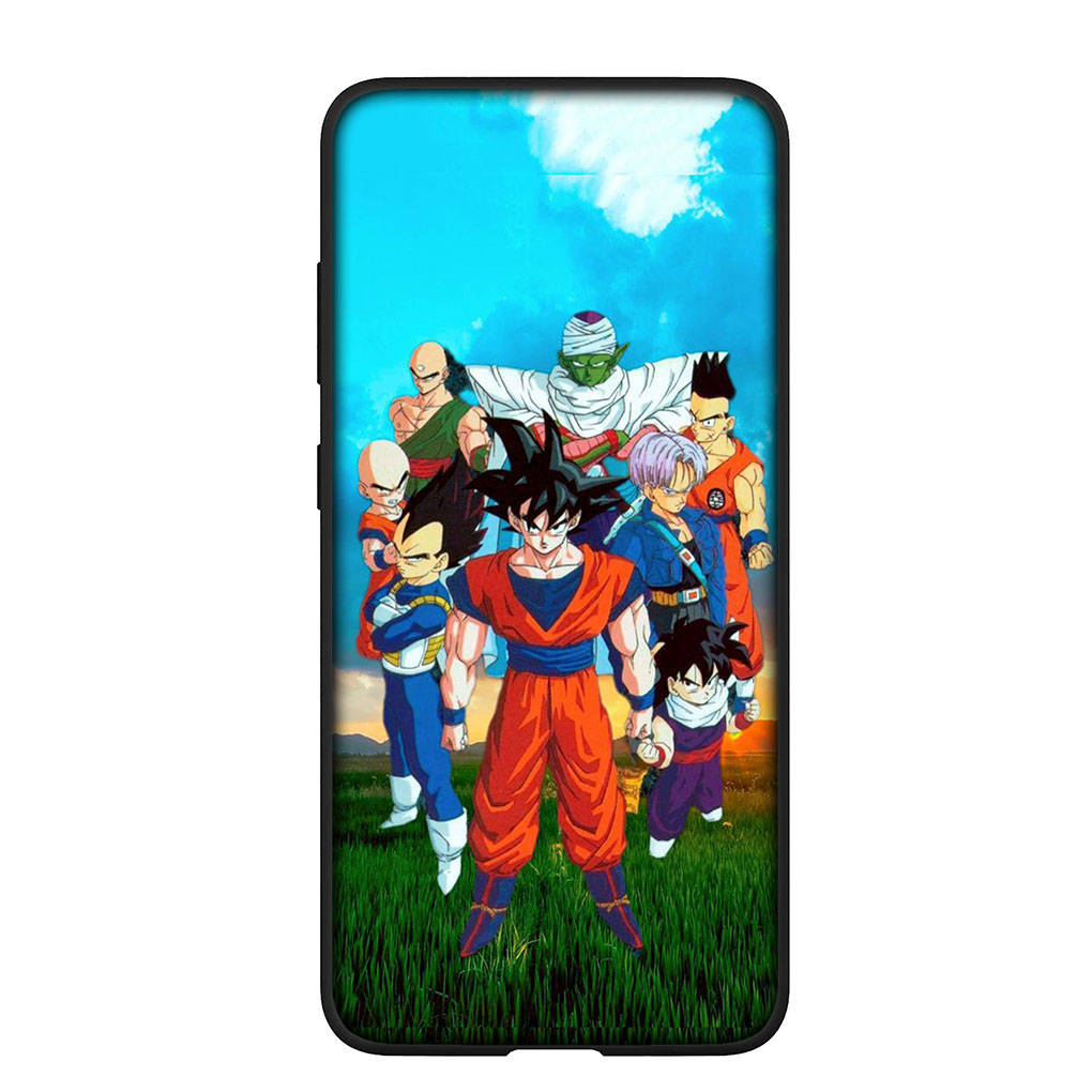 Case for Samsung Galaxy S25 S24 S23 iPhone 16 15 Xiaomi Redmi Note 14 13 12 16E 11 Pro Max XR OPPO Moto Huawei Anime Dragon Ball Goku DragonBall Cover
