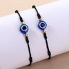 Blue Glasses Blue Eyes Couple Bracelets Hand-woven Bracelets Blue Eye Bracelets Braided Hand Ropes