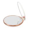 LED Lighted Travel Makeup Mirror Double Sided 1X 5X Magnification Stepless Dimmable Rechargeable