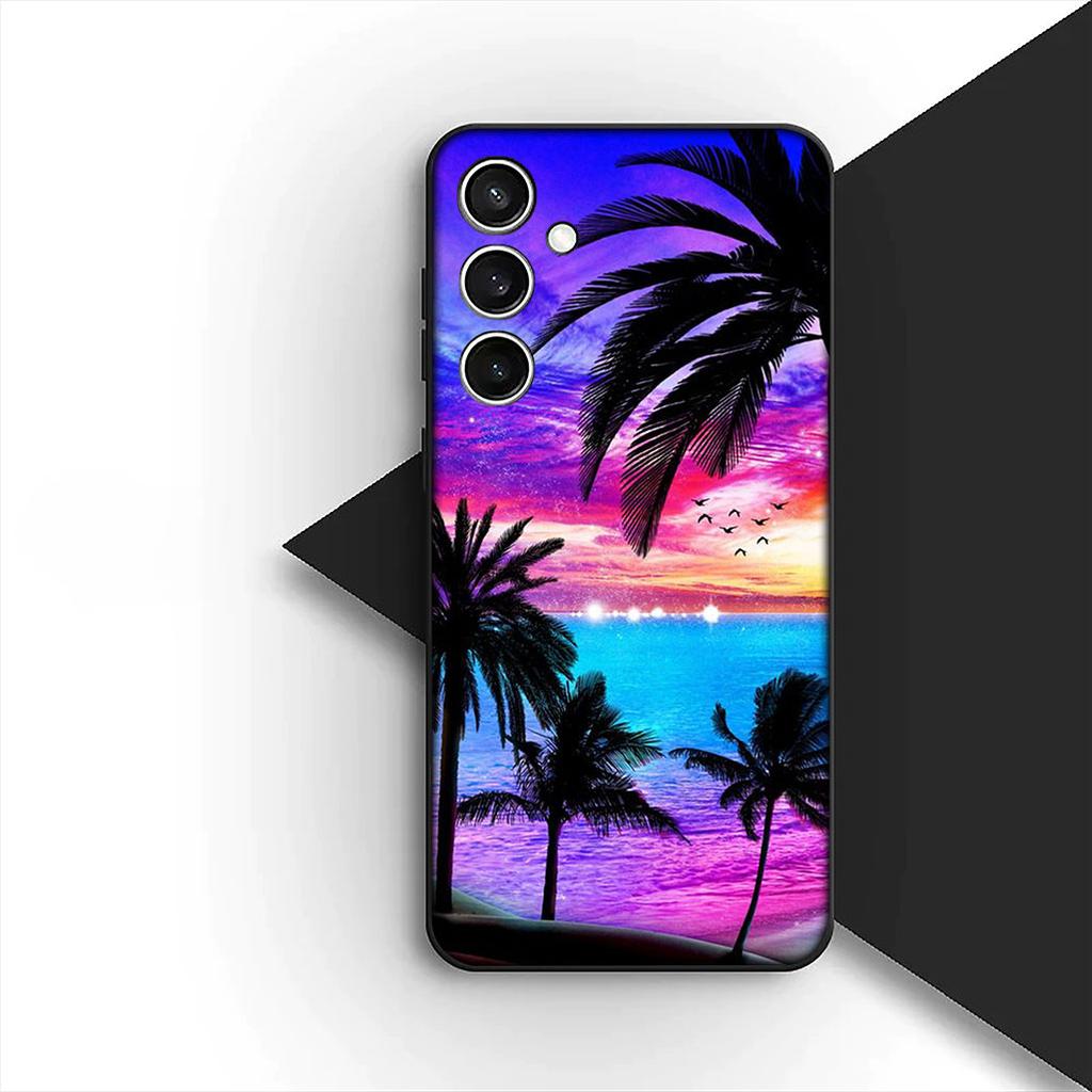 Pour OPPO A80 A18 A16 A40 A17 A15 A38 A78 A79 A54 A57 A12 A60 5G 4G Coque Étui de Téléphone Montagne Univers Galaxie Mer Plage Voyage