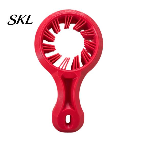 Portable Bottle Lid Gripper Multifunctional Opener, with Anti-Slip Grip, Labor-Saving Cap Space Saving Kitchen Gadget Wrench, Multi-tooth Jar
