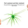 4Pcs Floating Sea Urchin Soft Lure Tentacle Creature Lure TPR Finesse Bait Brown