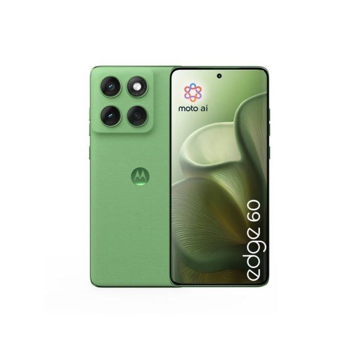 Smartphone Motorola Edge 60 12GB 512GB 5G 50MP Shamrock Verde pOLED IP69