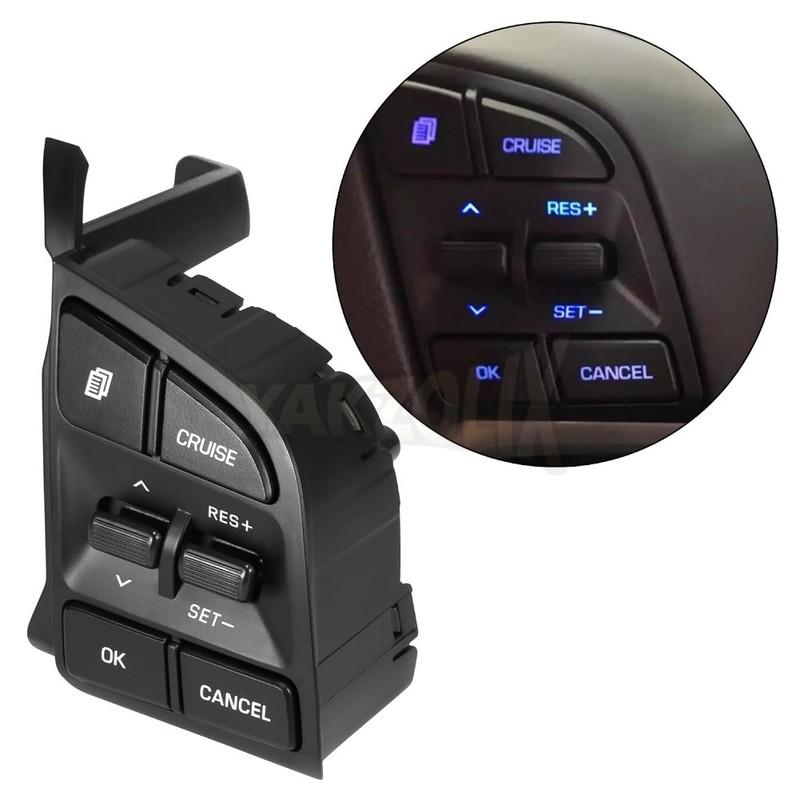 for Hyundai Tucson 2015 2016 2017 2018 Steering Wheel Cruise Control Switch Button 96720D3200 96710D3500 Car Accessories
