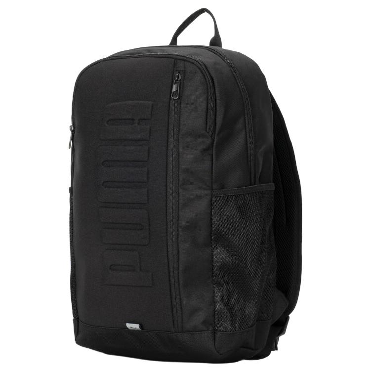New PUMA Fabric Backpack Large Size Unisex Black 090712-01