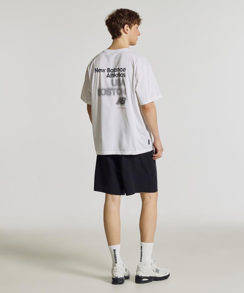 Nyuballanseu Nbneg31603 / Uni Frozen Boston Short Sleeve Tee (White)