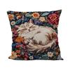 18In Vintage Cat Decorative Throw Pillow Covers Imitation Embroidered Farmhouse Decor Pillow Cases For Sofa Couch Cushion Covers