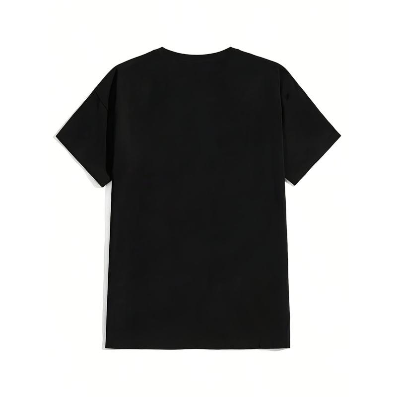Moonwalker MJ Dance T-Shirt - Heavyweight Vintage Retro Tee with Iconic Glide Pose & Moonwalk Print, Pre-Shrunk 100% Cotton, Unisex Black Shirt for