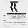 1Pair Summer Ice Sleeves Breathable Quick Dry UV Protection Sleeve Ice Fabric Sunscreen Outdoor Sport Cycling Men Women