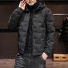 Fashion Men's Cotton Clothes Light and Short Winter New Trend Thickened Hooded Jacket Youth Large Size Men's Clothing