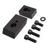 Car Front Seat Riser Spacer Kit Aluminum Seat Recline Kit Replacement for Jeep Wrangler JL JLU 2018 and Later Fixed 3/4in Blocks