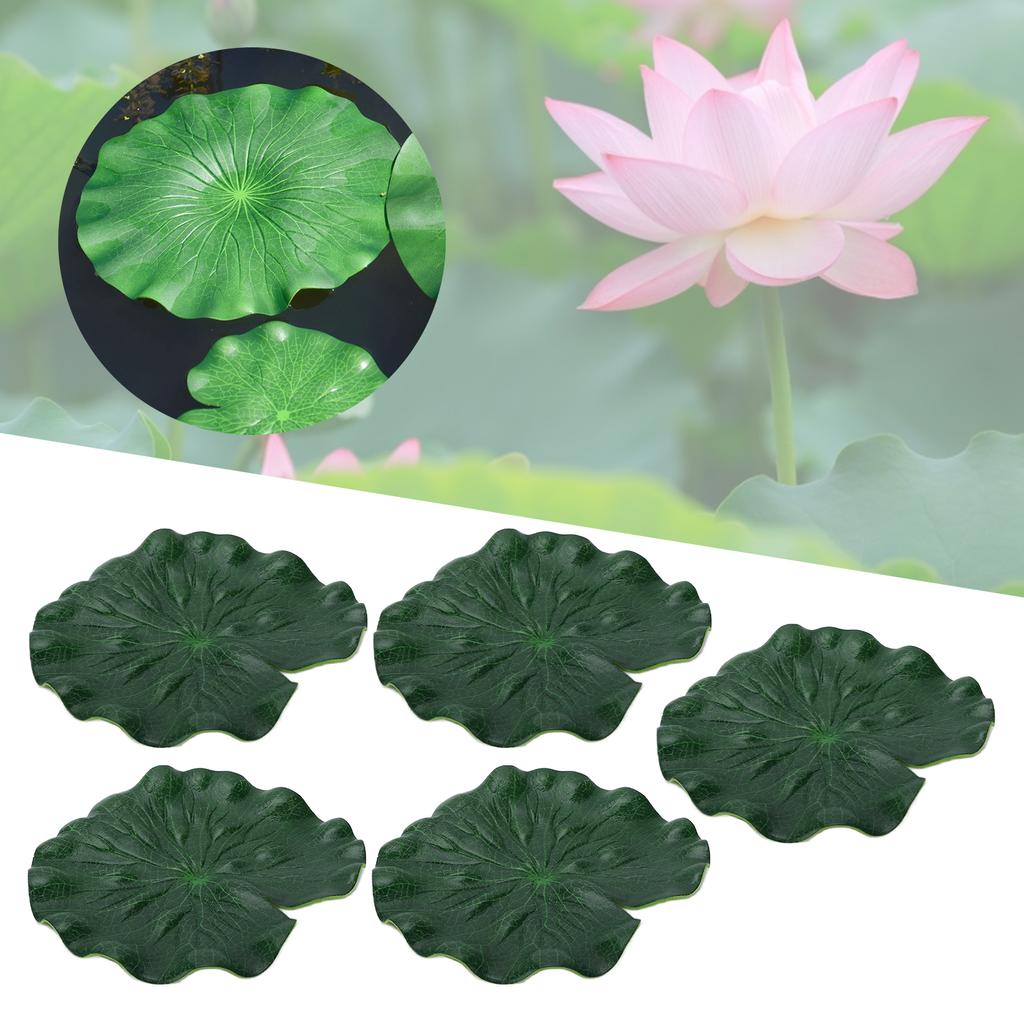 5 Pcs Artificial Simulation   Leaves  ing Landscaping Plants for Dance Props Aquarium Decoration